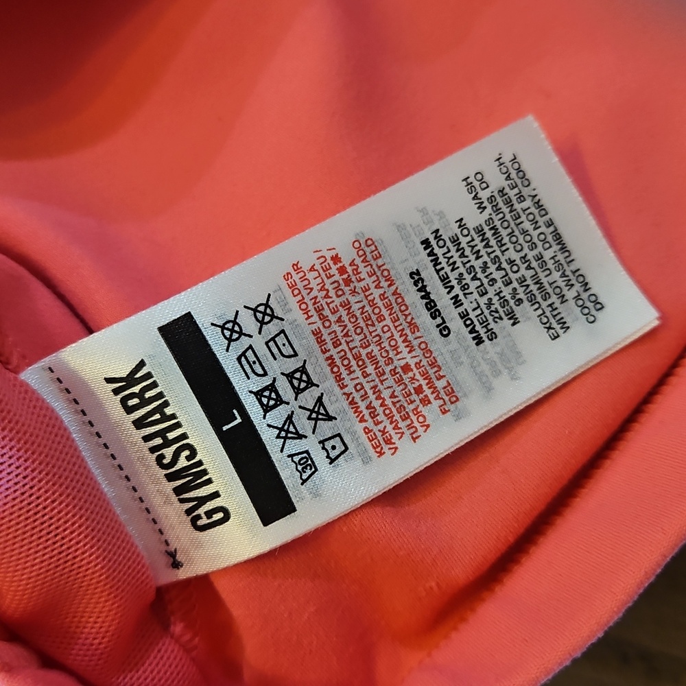 Gymshark Pink Scoop Neck Training Sports Bra - Picture 6 of 6